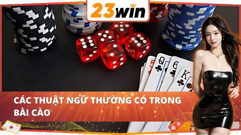 Bài Cào 23WIN - Địa Điểm Đánh Bài Đang Hot Nhất Hiện Nay 3 Thuật ngữ thường gặp trong bài cào 23WIN