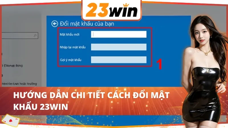 Cách Đổi Mật Khẩu 23WIN Cơ Bản Ai Tuyệt Đối Không Được Bỏ Qua 3 Chi tiết cách đổi mật khẩu 23WIN