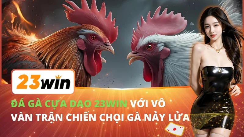 Đá Gà Cựa Dao Với Vô Vàn Trận Chiến Chọi Gà Nảy Lửa Tại 23WIN 2 Đá Gà Cựa Dao