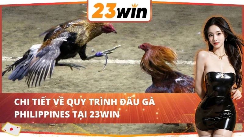 Đá Gà Philippines - Vô Vàn Kèo Hấp Dẫn Đang Chờ Đợi ae 23WIN 3 Quy trình diễn ra một trận thi đấu Đá Gà Philippines 23WIN