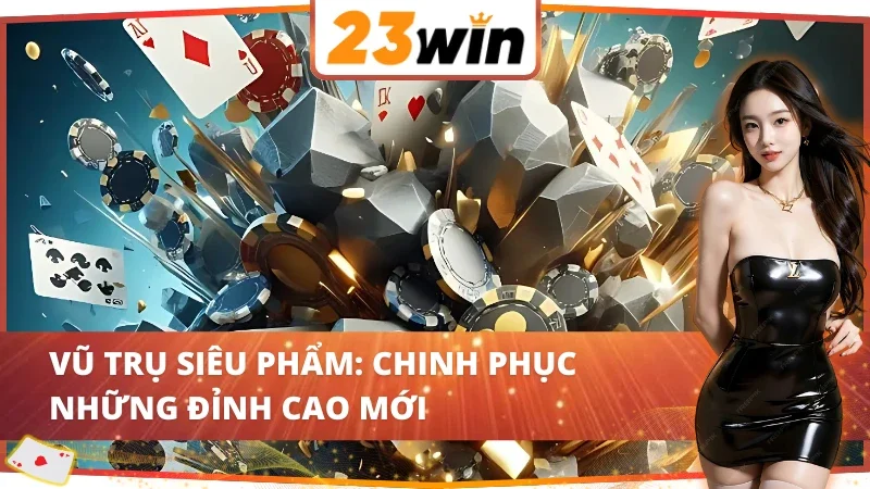 Game Bài 23WIN - Điểm Hẹn Gặp Gỡ Của Những Chiến Lược Gia 5 Vũ trụ siêu phẩm của game bài 23WIN