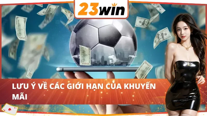 Khám Phá Những Khuyến Mãi 23Win Hấp Dẫn Năm 2025 6 Lưu ý về các giới hạn của khuyến mãi 23Win