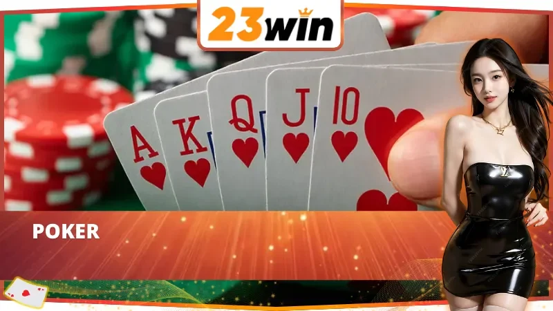 SA Gaming - Sảnh Casino Chất Lượng Sánh Ngang Sòng Bạc Quốc Tế Tại 23WIN 4 Trò chơi casino Poker nổi bật tại SA Gaming 23WIN