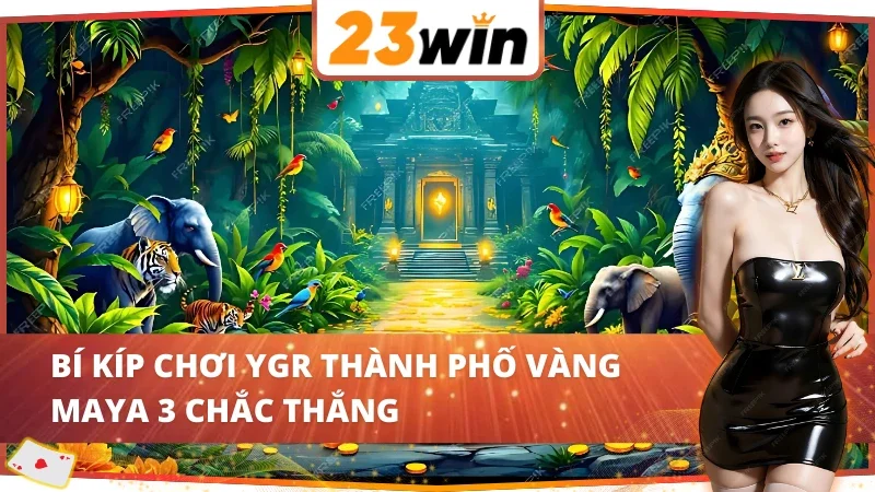 YGR Thành Phố Vàng Maya 3 - Game Slot Hot Nhất 23WIN Hiện Nay 5 Bí kíp chơi YGR Thành Phố Vàng Maya 3 23WIN